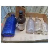 ASSORTED OLD BOTTLES