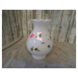 MILK GLASS OIL LAMP CHIMNEY