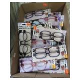 TRAY-- ASSORTED READING GLASSES