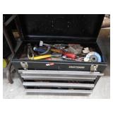 TOOL BOX & ASSORTED TOOLS