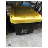 2-- 27gal STORAGE TUBS & LIDS