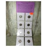 8-- UNCIRCULATED ROOSEVELT DIMES