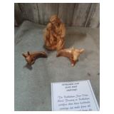 BETHLEHEM STAR -- OLIVE WOOD NATIVITY CARVINGS