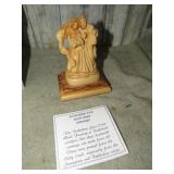 BETHLEHEM STAR -- OLIVE WOOD NATIVITY CARVING