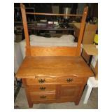 OAK WASH STAND