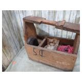 VINTAGE SHOE SHINE BOX