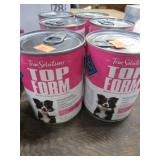 6 CANS-- DOG FOOD