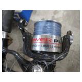 POWER PLUS FISHING ROD & REEL -- TIP BROKEN