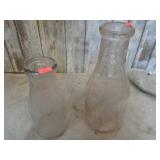 2--MILK BOTTLES