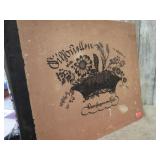 VINTAGE GERMAN FLORAL ILLUSTRATION ALBUM