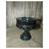 CARNIVAL GLASS COMPOTE