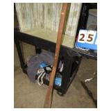 VINTAGE OAK SOUP KETTLE PADDLE
