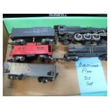 AMERICAN FLYER SET 312 MODEL TRAIN CARS