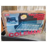 COLEMAN PROPANE CAMPING STOVE