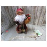 SANA CLAUS FIGURE & DOOR HANGER