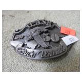 DUCKS UNLIMITED ALASKA BELT BUCKLE