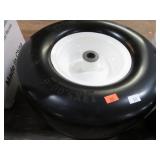 6-- 13 X 5 FLAT FREE TIRE & WHEEL
