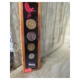 HONDURAS SOUVENIR COIN DISPLAY