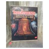 THE INDEPENDANCE U.S. POSTAGE STAMP ALBUM