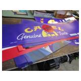 ASSORTED CAMEL & WINSTON SIGNS