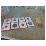 FOREIGN COINS & MEXICAN SILVER DOLLAR