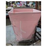 LAUNDRY BASKET & CLOTHES HANGERS