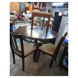 DINING TABLE & 4 CHAIRS