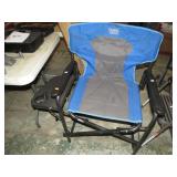 FOLDING CAMP CHAIR W/ SIDE TABLE