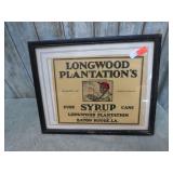 LONGWOOD PLANTATION SYRUP AD