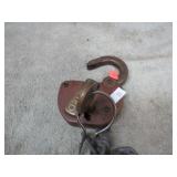 REPRODUCTION RAILROAD LOCK & KEY