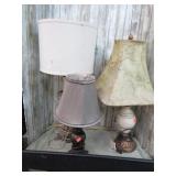 3-- TABLE LAMPS