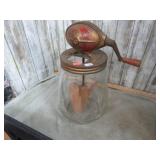 ANTIQUE DAIZY BUTTER CHURN