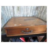 ANTIQUE CASH DRAWER W/ BELL