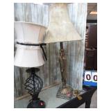 2-- TABLE LAMPS