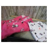 BARBIE TOWELS & SHOWER CURTAIN