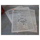 1957 "THE AIR SHIP " NAVY NEWSPAPERS