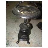 VINTAGE POT BELLY STOVE SMOKING STAND - NO ASHTRAY