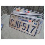 VIRGINIA LICENSE PLATES