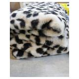 2-- CHEETAH THROW BLANKETS