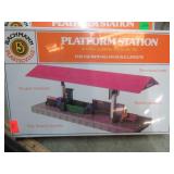 4-- (NIB) BACHMANN MODEL TRAIN PLATFORM STATION