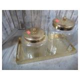 CANISTERS & TRAY