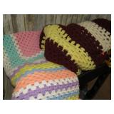 2-- CROCHETED BLANKETS