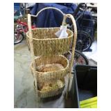 BASKET STORAGE SHELF
