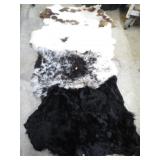 REAL FUR RUG / BLANKET