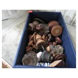 ANTIQUE FINIAL KNOBS, ETC