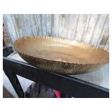 LARGE METAL BOWL