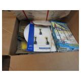 ASSORTED MODEL TRAIN SCENERY