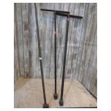3-- WATER METER SHUTOFF TOOLS