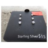 STERLING SILVER EARRINGS