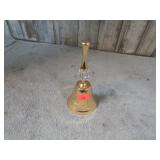 BRASS & CRYSTAL BELL